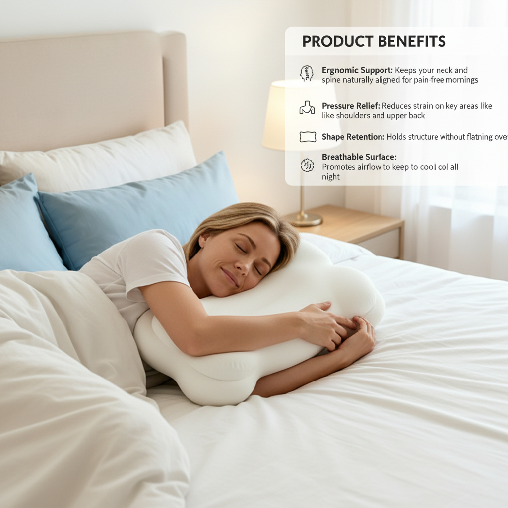NeuroPillow  – #1 USA Pillow for Better Sleep & Neck Support